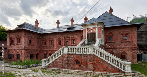 Moscow. Patriarchal courtyard. Palace of Metropolitans of Krutitsky