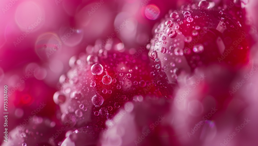 water drops on pink petals water drops on pink petals