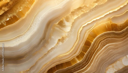 light agate texture with curled waves photo