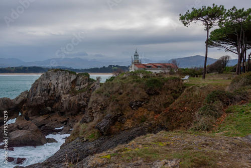 La Cerda lighthouse. Santander