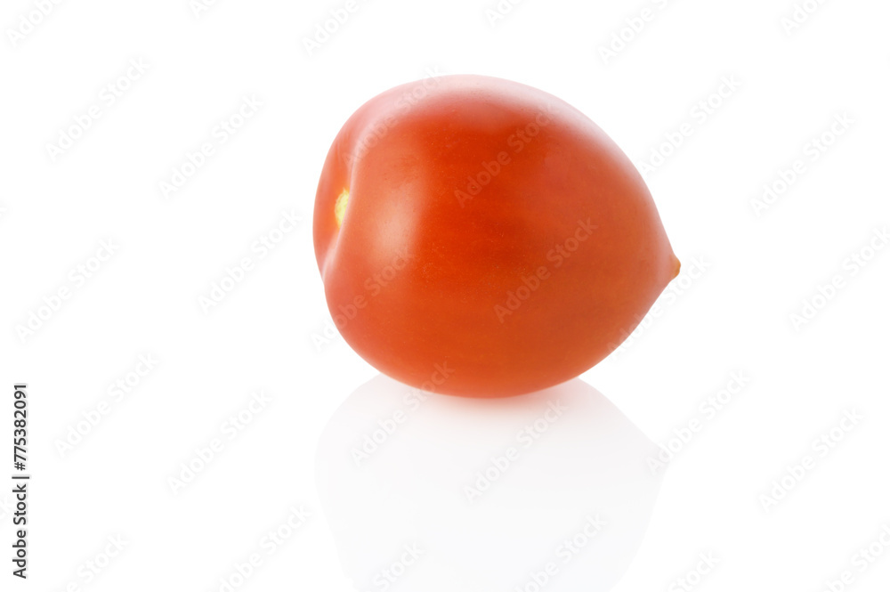 fresh tomato on a white background fresh tomato on a white background