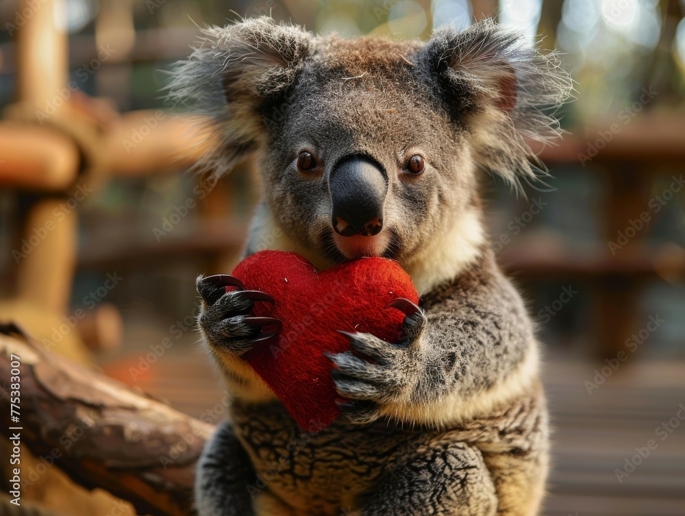 Koala with Heart: Valentines