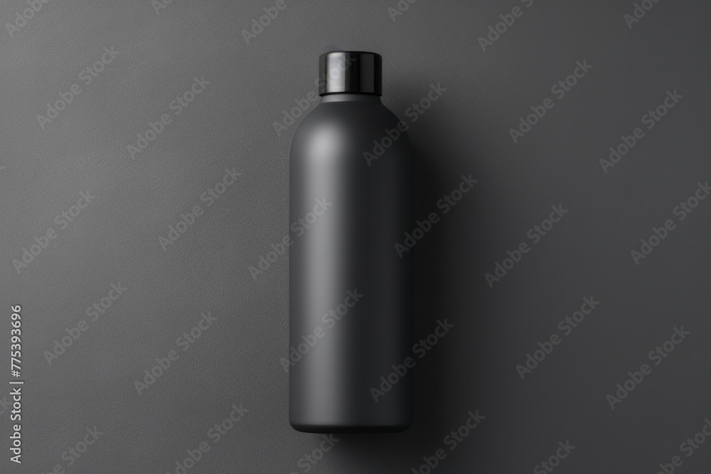 Sleek male skincare product neatly arranged against a neutral backdrop Sleek male skincare product neatly arranged against a neutral backdrop