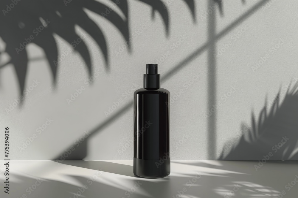 sleek skincare product neatly arranged against a neutral backdrop sleek skincare product neatly arranged against a neutral backdrop