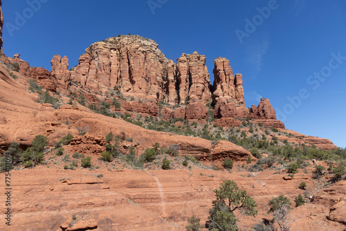 Mountains at Sedona, Arizona during Spring 2024 shoot on March 18th, 2024