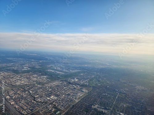 aerial view of toronto