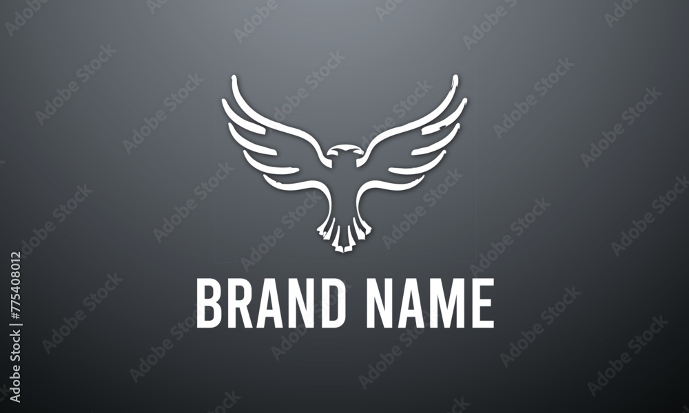Fototapeta premium Company logo design ideas vector Flat design logo design