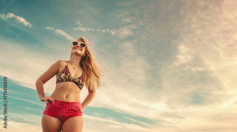 Naklejka premium Summer Confidence