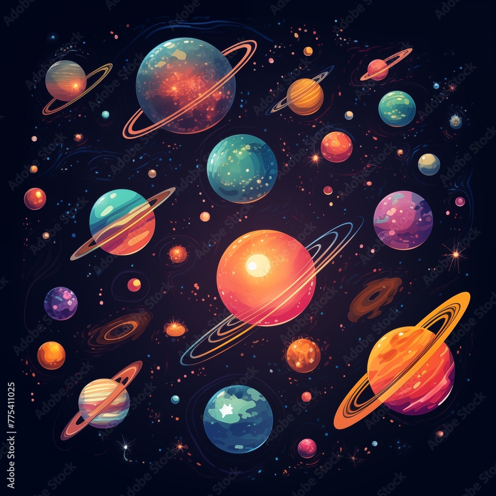 Space and nebula Space and nebula