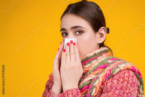 Slika na platnu Blow the snot