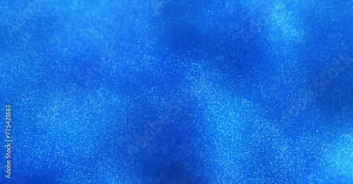 Blue abstract background with a subtle gradient and a fine particle texture, ideal for modern and sleek designs. 3D render
