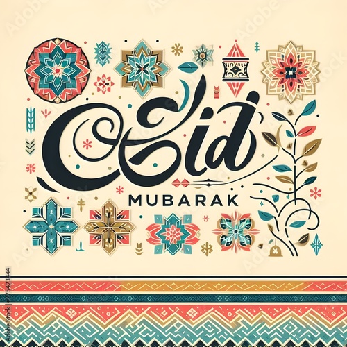 Eid Mubarak Card © Shejan