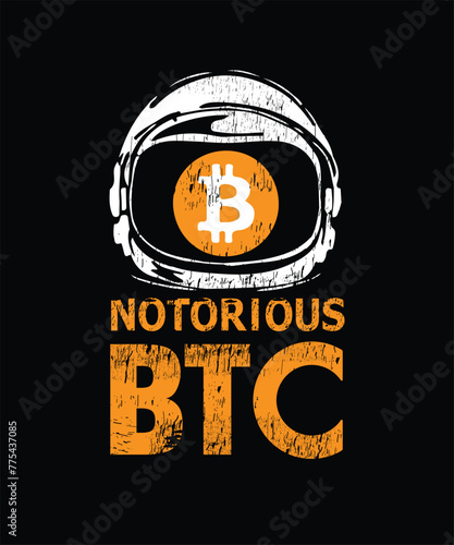 Stylish , fashionable and awesome Bitcoin typography art and illustrator, Print ready vector handwritten phrase Bitcoin T shirt hand lettered calligraphic design. Bitcoin Vector illustration bundle.
