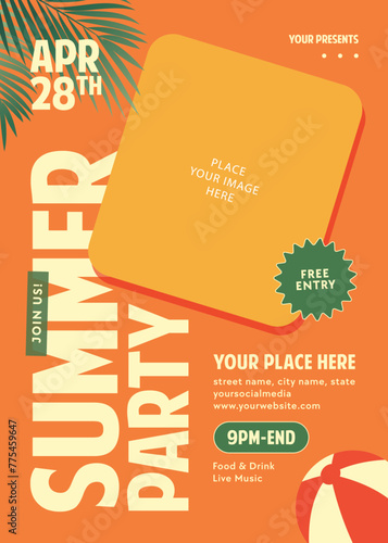 Summer Party Flyer
