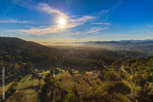 Asheville NC Smokey Mountains Morning