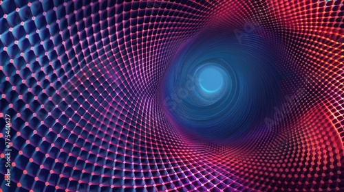 Experience a mesmerizing Gradient Optical Illusion Vector Background. Ai Generated.