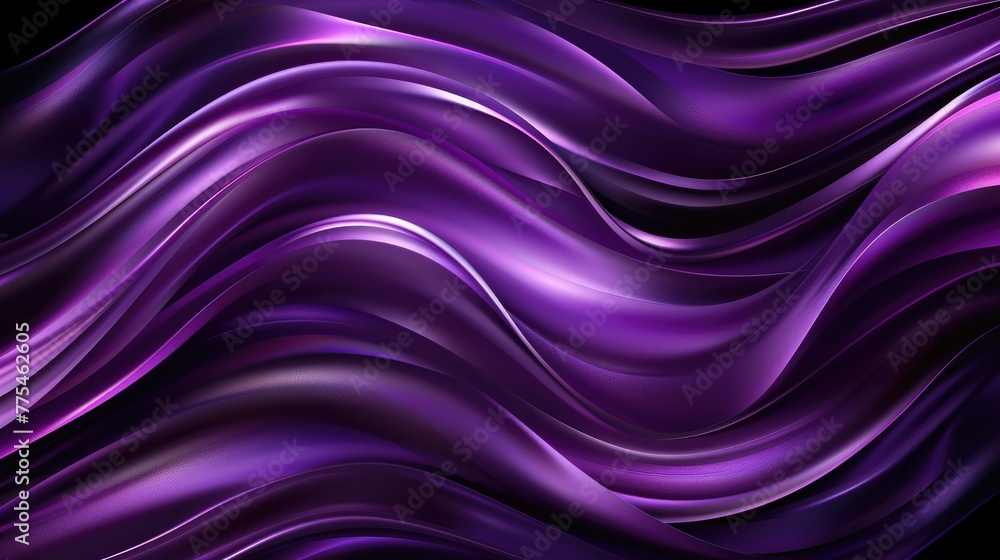 Obraz premium Luxurious abstract purple background for modern wallpapers, Ai Generated.