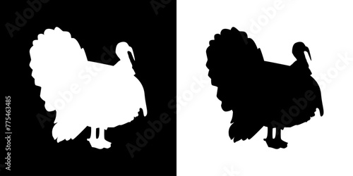 Animal icon. Animal silhouette icon. Black line icon. Black icon. Icon set