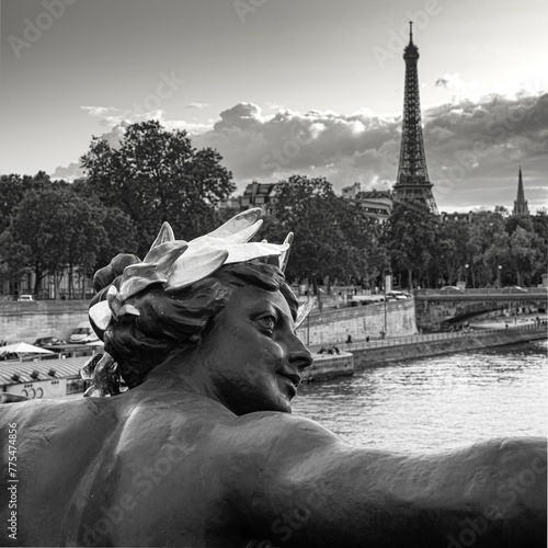 Eiffel Tower from the bridge