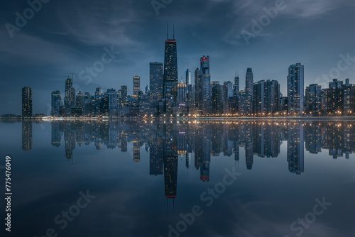 Chicago Skyline Cityscape