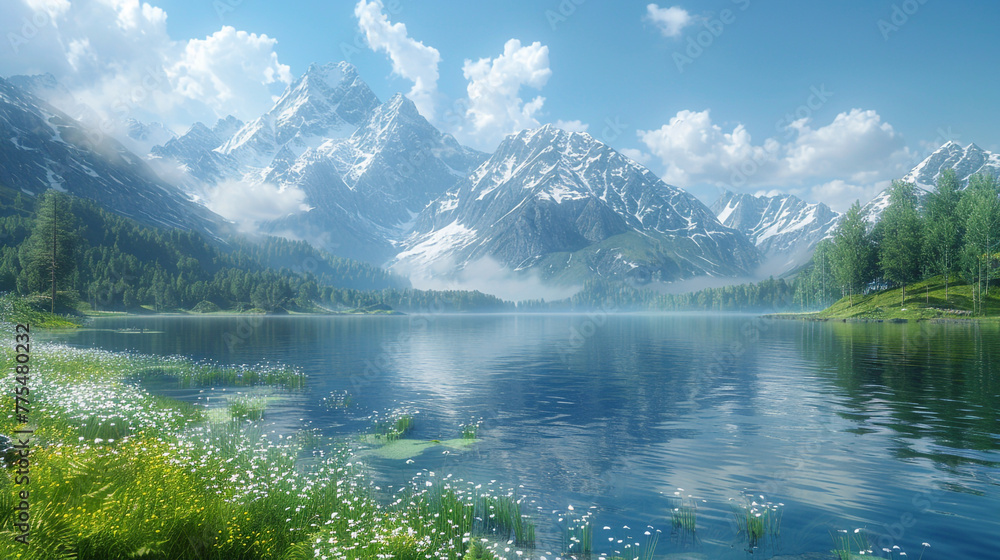 wide lake views, clear water wide lake views, clear water