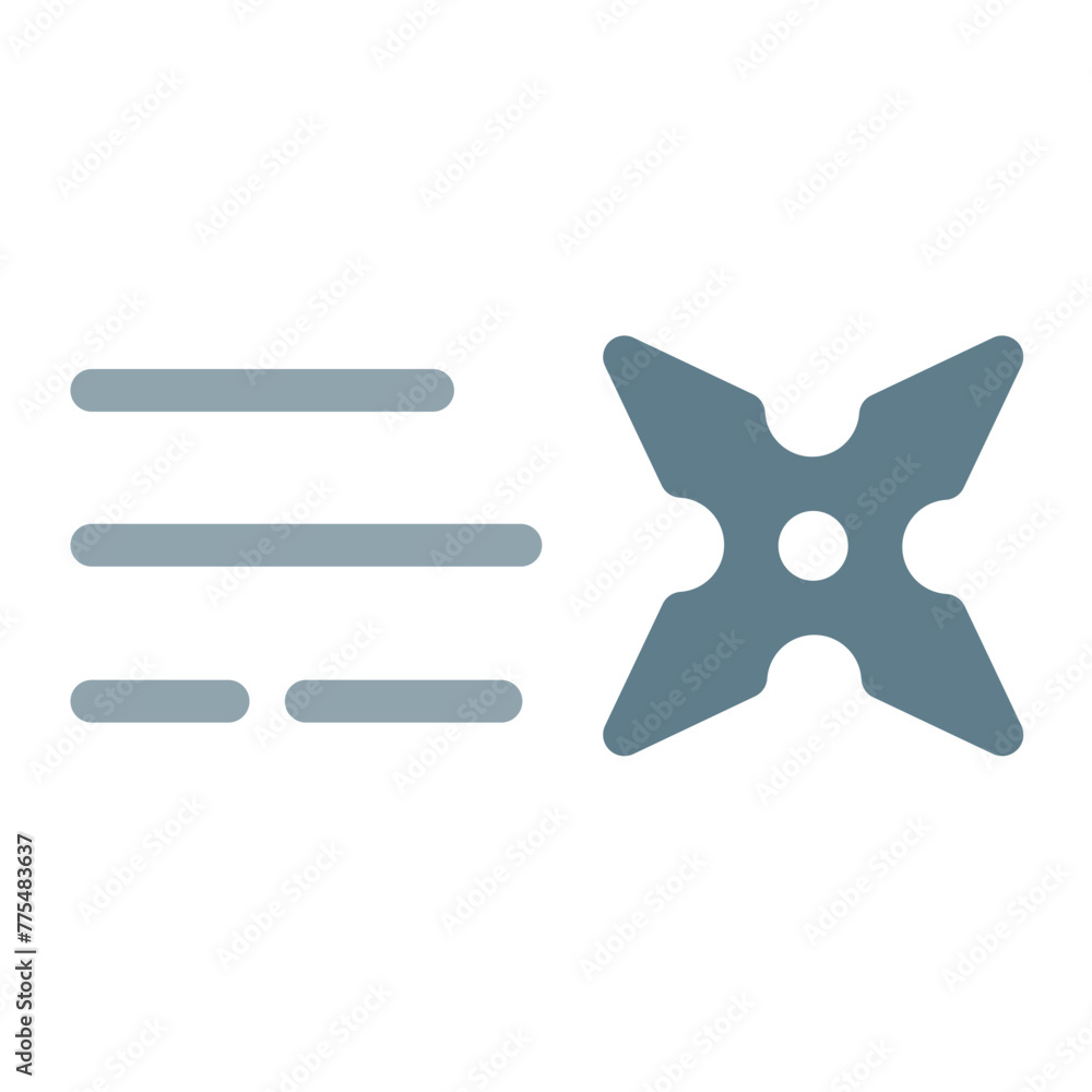 Obraz premium shuriken icon 
