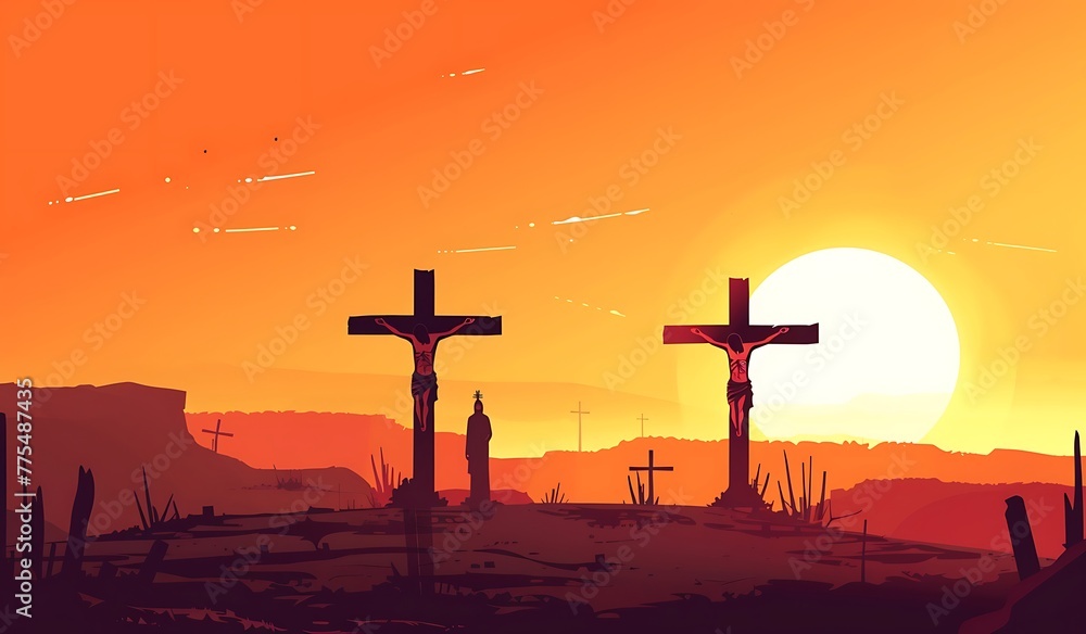 custom made wallpaper toronto digitalJesus on the cross