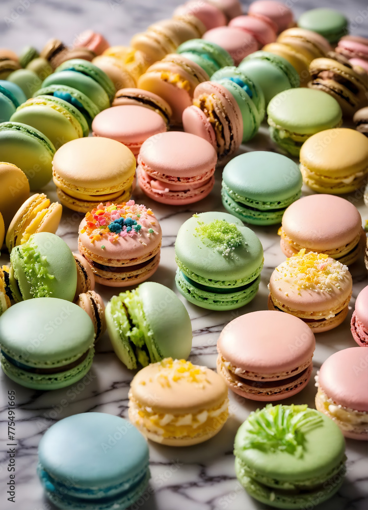 Taste of Joy: Luscious Macaron Array Taste of Joy: Luscious Macaron Array