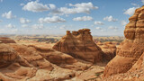 Peaks of Silence: Desert Mountain Range