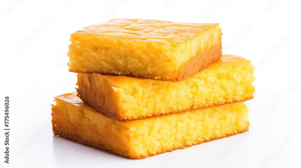 cake on a white background cake on a white background