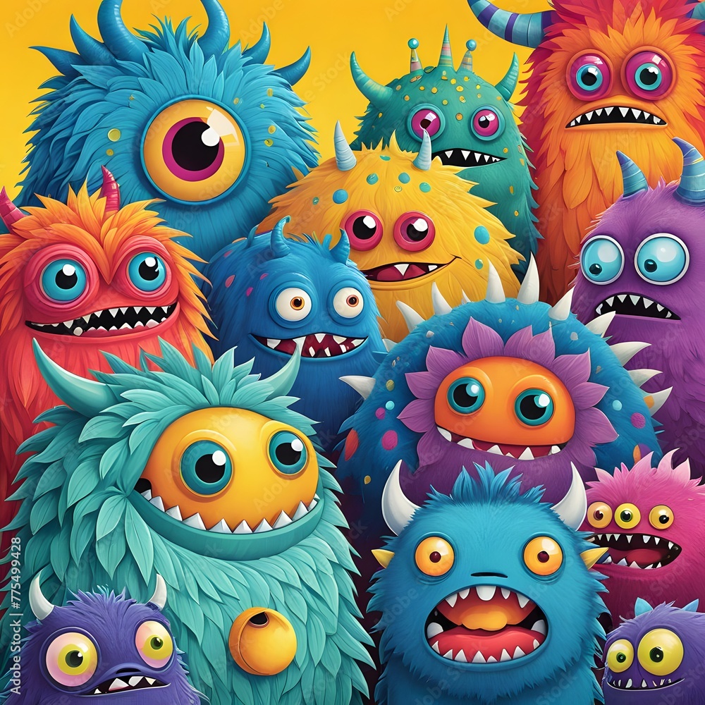 create a series of illustrations depicting common mental health disorders