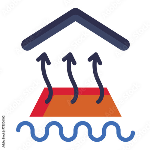 Radiant Heating Icon