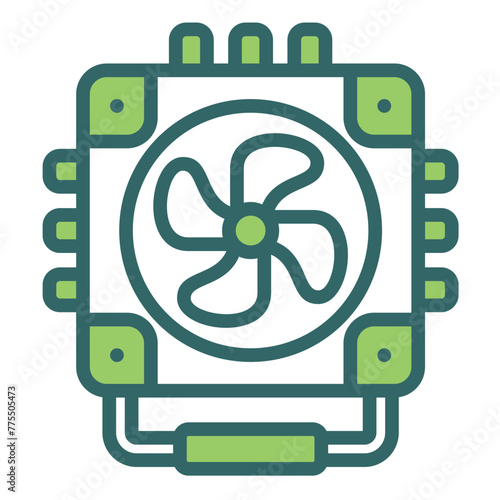 Heat Sink Icon
