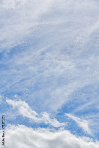 Fototapeta Naklejka Na Ścianę i Meble -  青空と白い雲　コピースペース