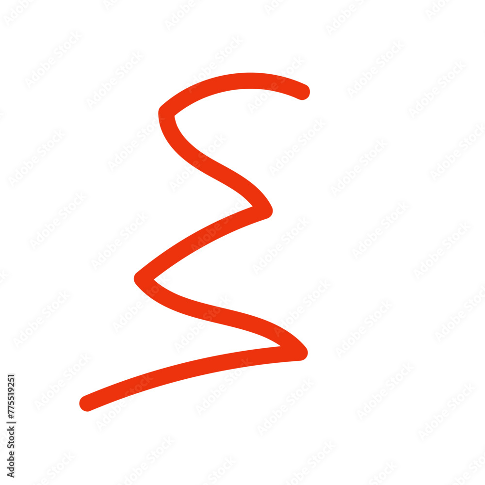 Orange abstract wavy lines vector Orange abstract wavy lines vector