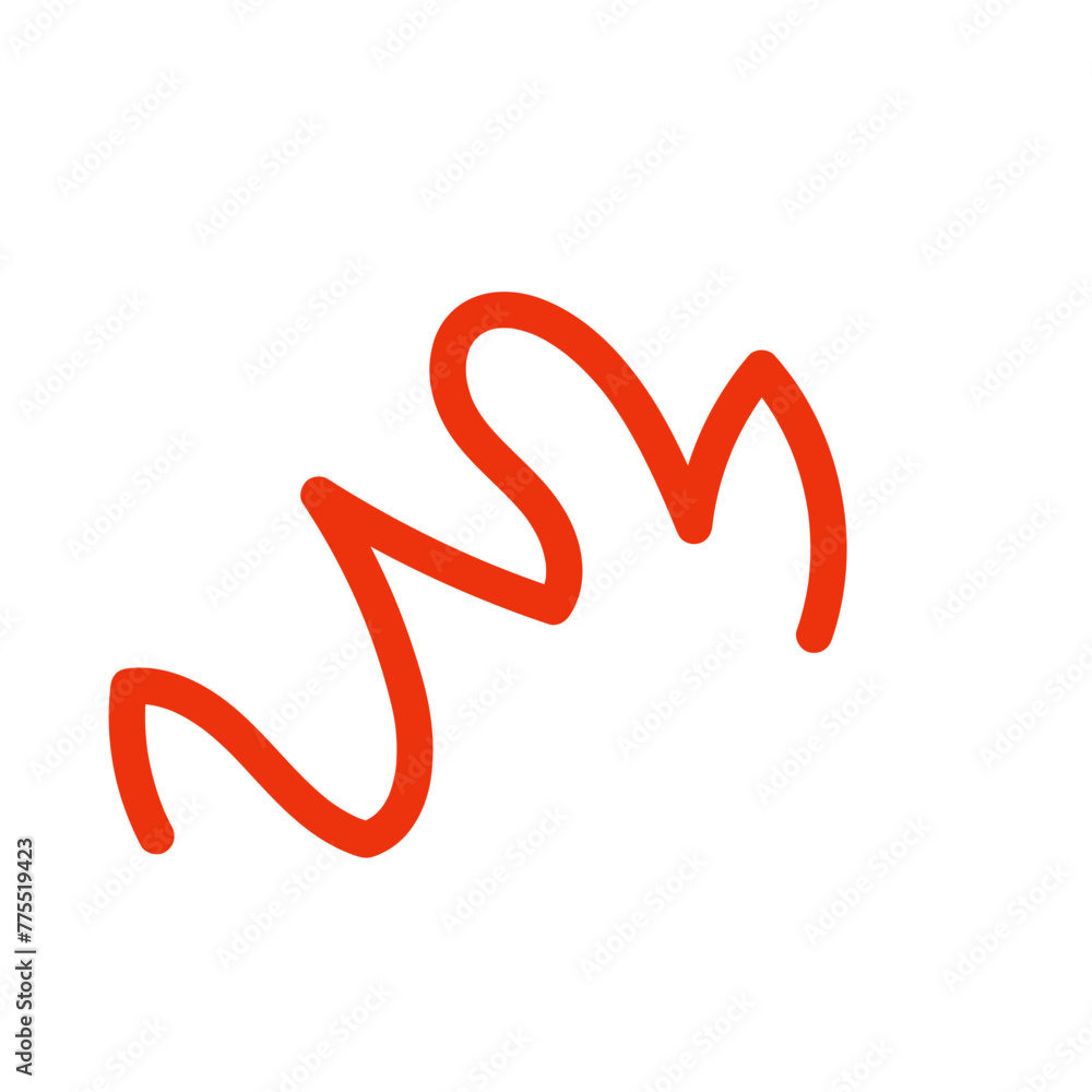 Orange abstract wavy lines vector Orange abstract wavy lines vector