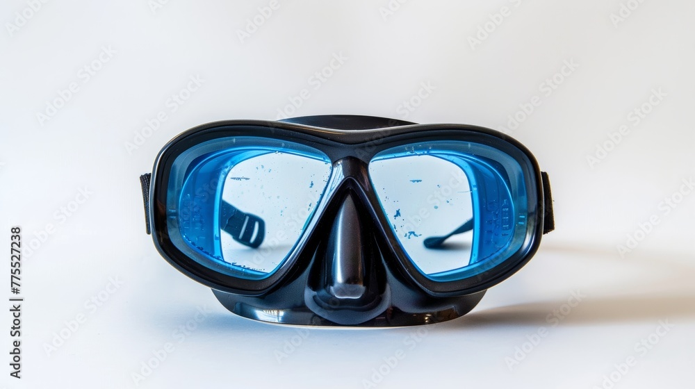 Dive Mask on a white background Dive Mask on a white background