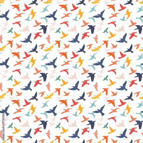 Flying bird patterns  bird background  birds  bird watching  bird watchers  gift for bird lovers