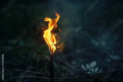 It's a blazing flame, a fire. generative ai