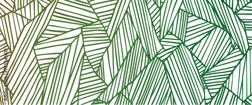 vector background with patern green bamboo