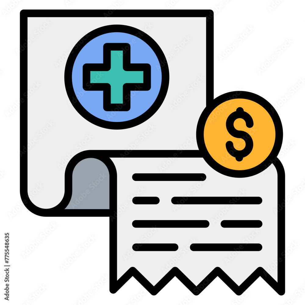 Obraz premium Costs Icon Element For Design