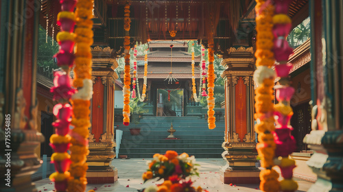 Hinduism, hindu in the temple