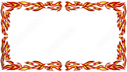 Fire frame design. Perfect for book cover cards, backgrounds, wallpapers, banners, posters