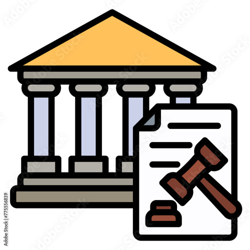 Regulatory Authority Icon Element For Design