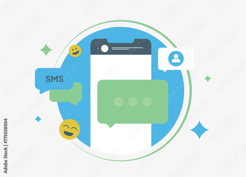 Targeted SMS mailings icon. Personalized SMS campaigns for effective mobile marketing. Personalized Geo-targeted SMS campaigns for small businesses. Vector illustration with icons on white background Targeted SMS mailings icon. Personalized SMS campaigns for effective mobile marketing. Personalized Geo-targeted SMS campaigns for small businesses. Vector illustration with icons on white background