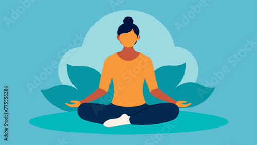 A person sitting alone in meditation depicts the introspection and emotional stability characteristic of those high in the Big Five trait of