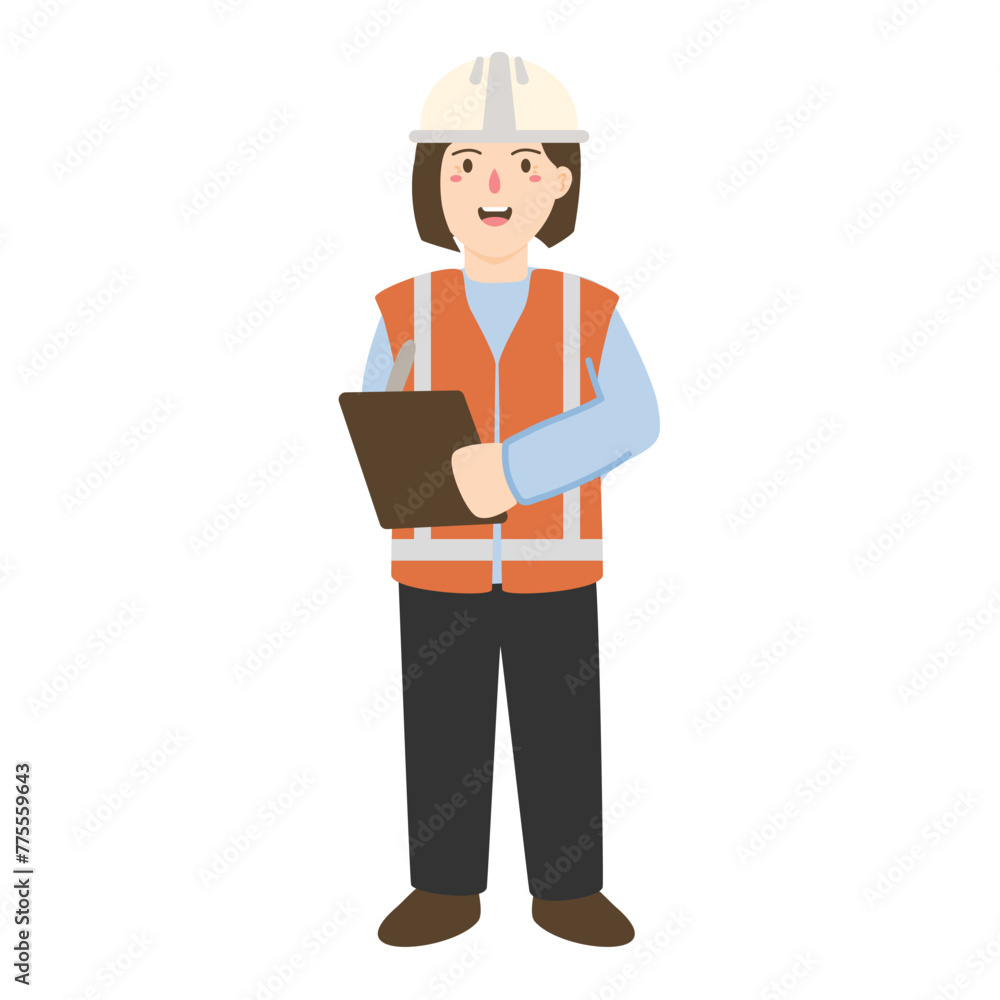 Female engineers overseeing construction site Female engineers overseeing construction site