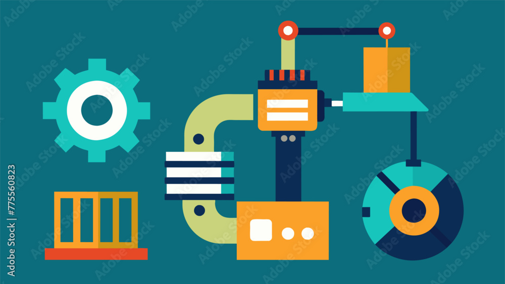 A detailed shot of a machine repurposing s metal into new products ...