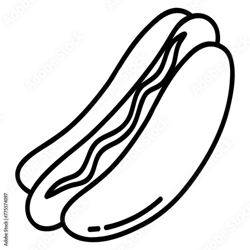 hotdog sausage icon