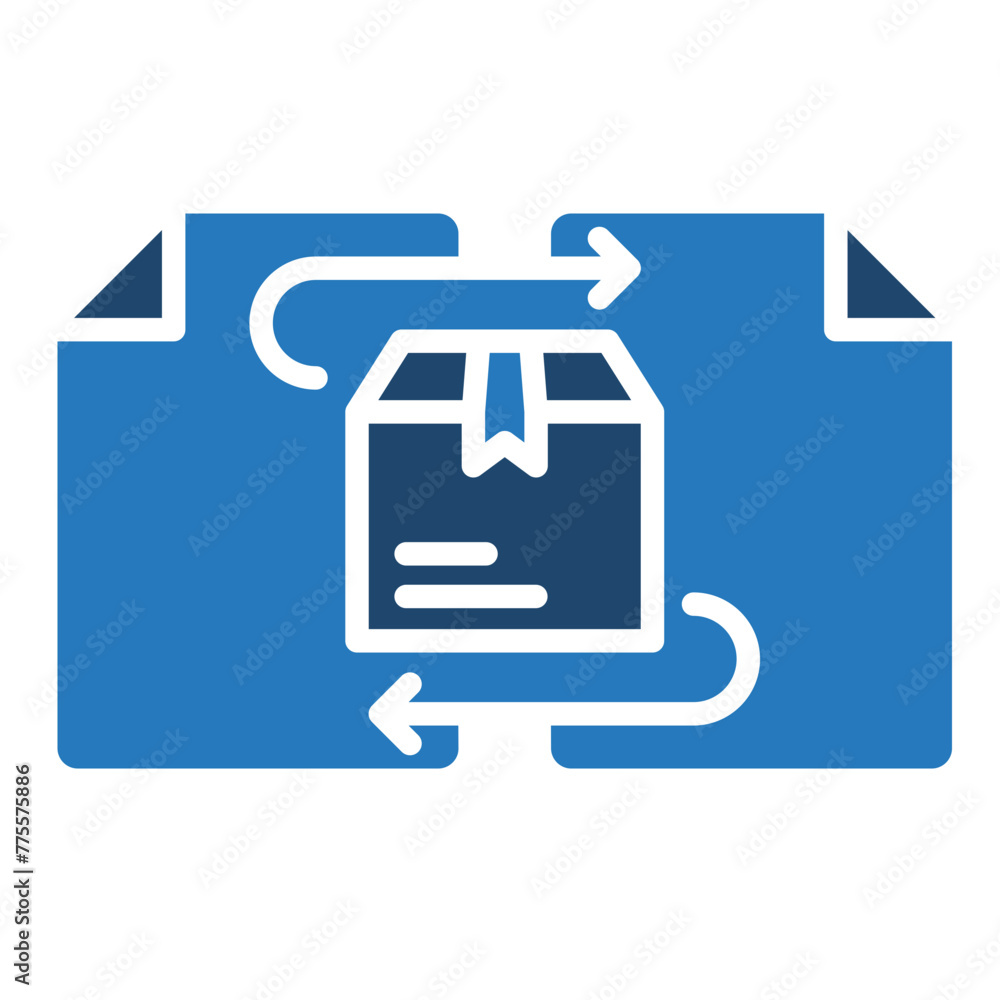 Stock Reconciliation icon line vector illustration Stock Reconciliation icon line vector illustration